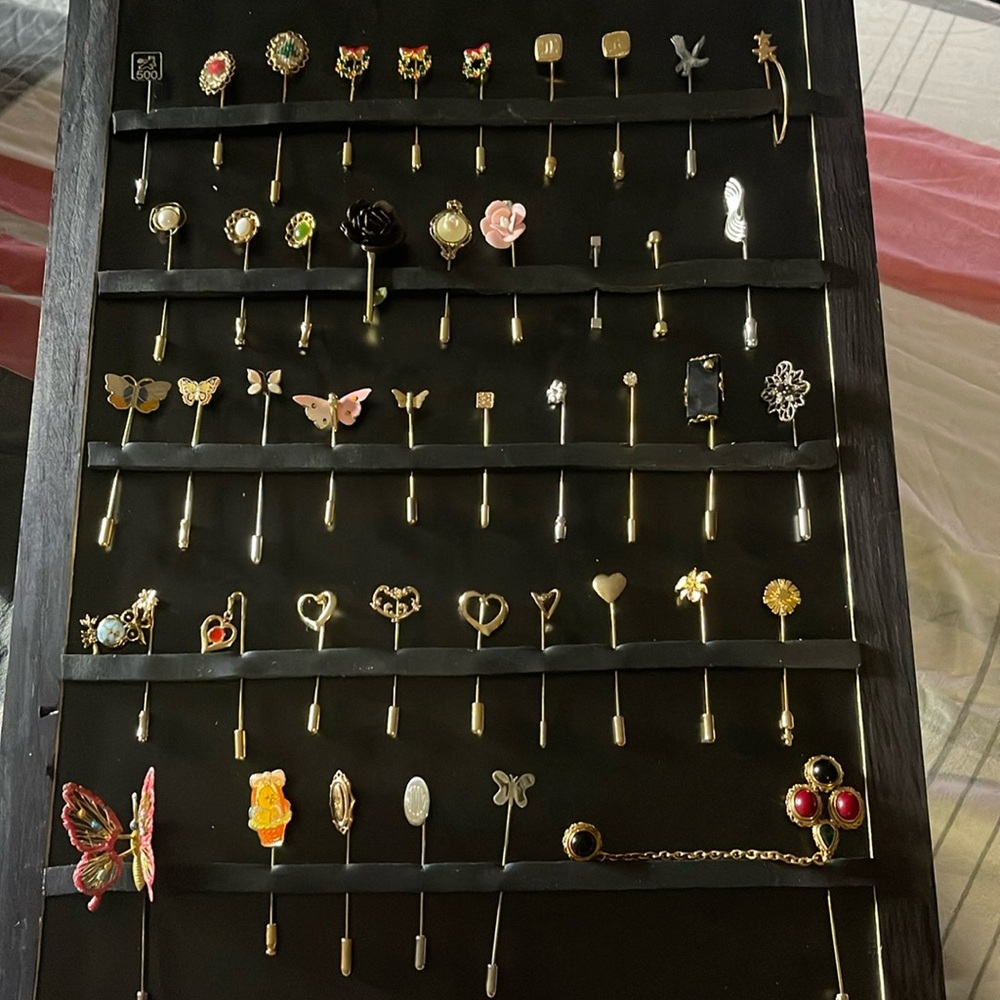 45 Vintage Unlisted Hat Pins, Sold Separately! Please ask About ANY of them!